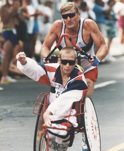 Story about a father and son, who together can reach any heights