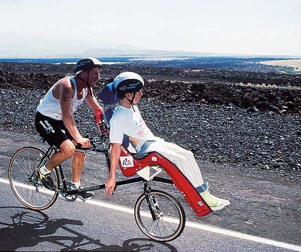 Story about a father and son, who together can reach any heights