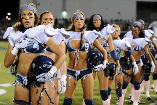 american football girls