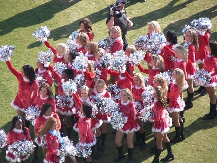 Major League Baseball cheerleader girls