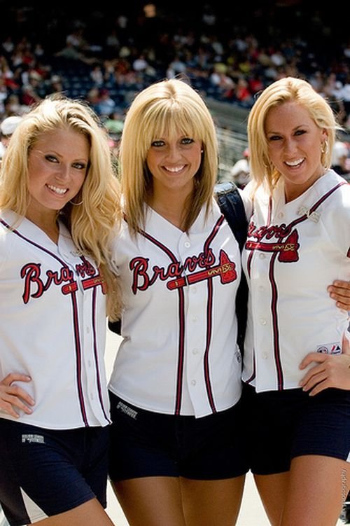 Major League Baseball cheerleader girls