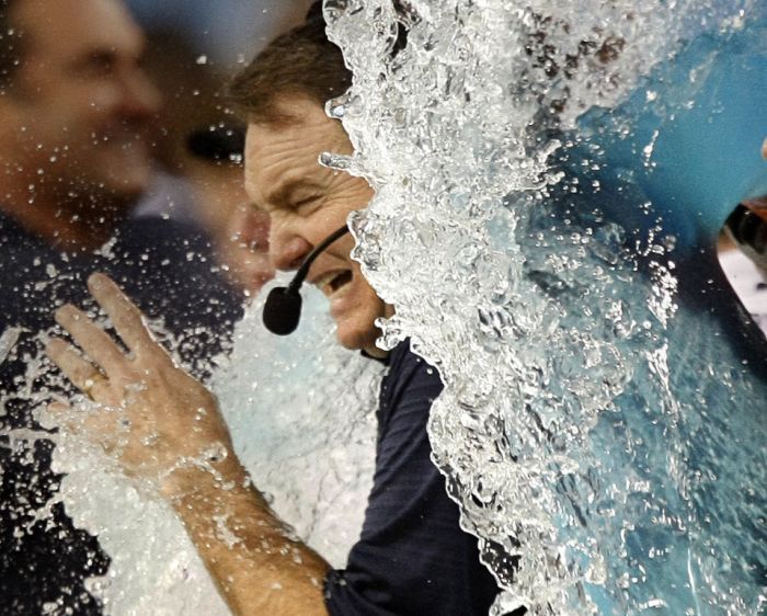 Coach, celebrating the victory