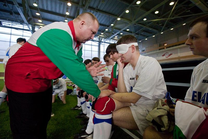 blind football