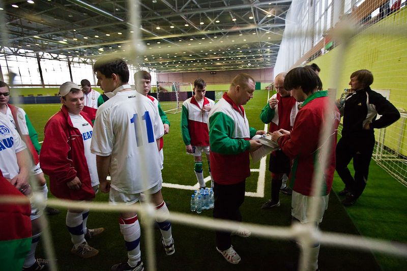 blind football