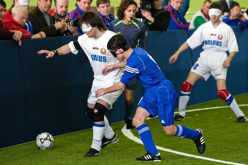 blind football