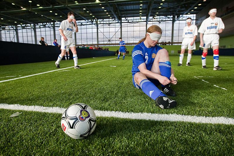 blind football