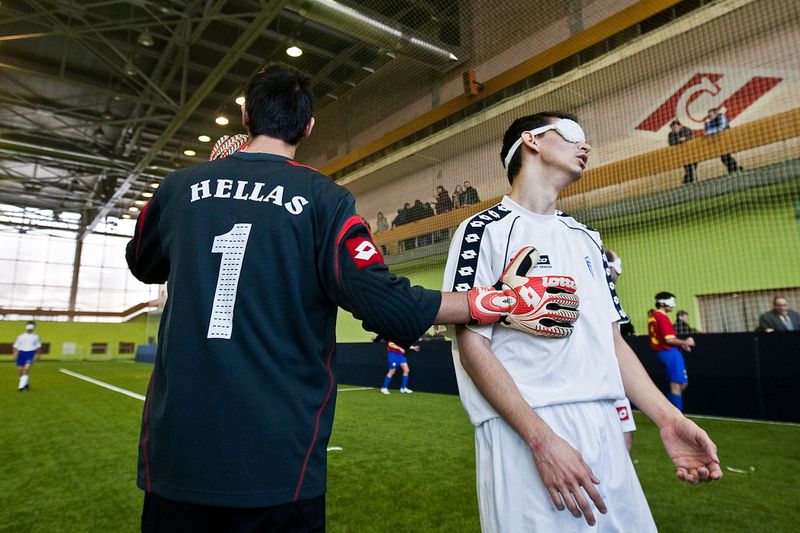 blind football