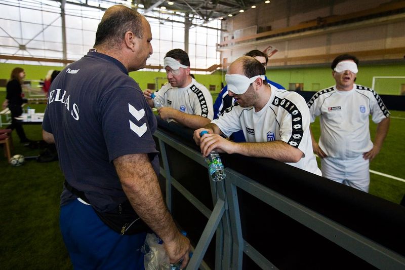 blind football