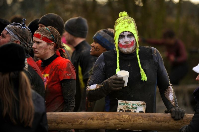 Tough Guy Race competition, village of Perton, England, United Kingdom