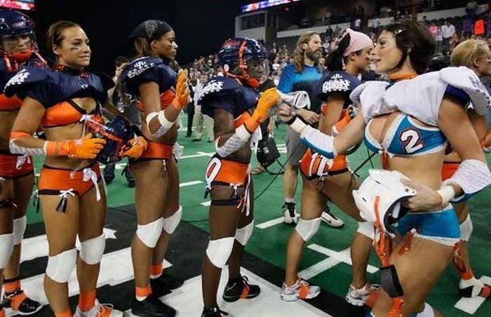 Lingerie Football League girls