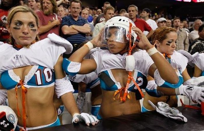 Lingerie Football League girls