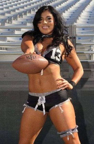 Lingerie Football League girls