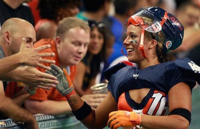 Lingerie Football League girls