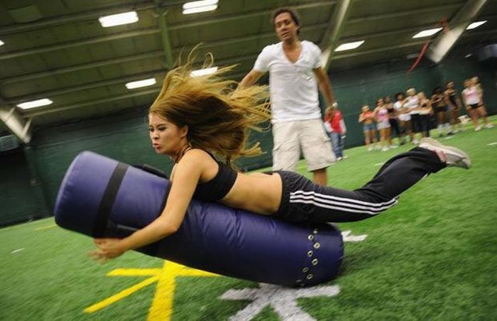 Lingerie Football League girls