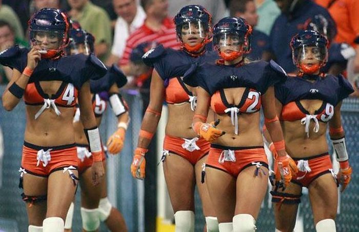 Lingerie Football League girls