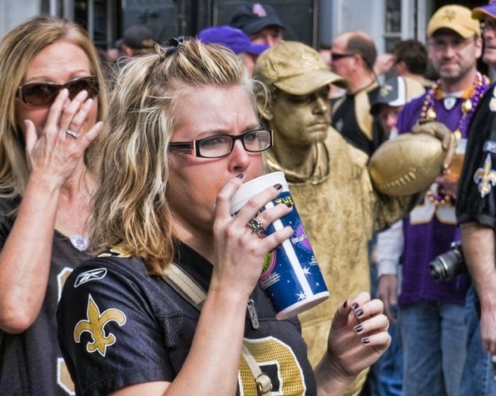 super bowl girl fans