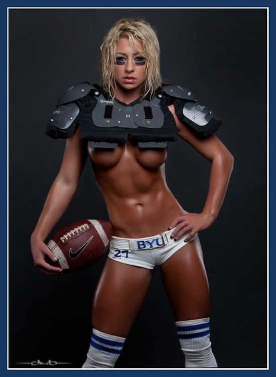 Lingerie Football League girls