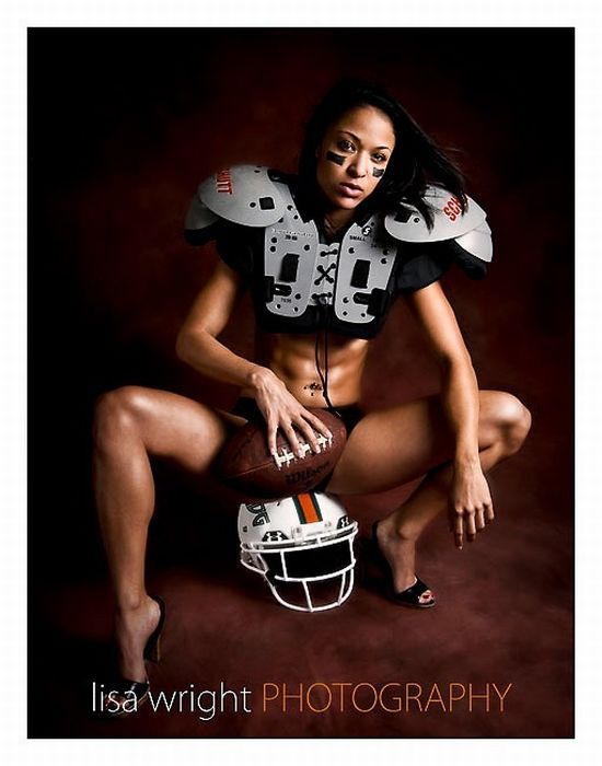 Lingerie Football League girls