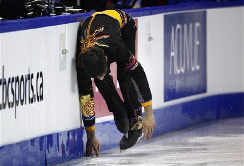 figure ice skating fall