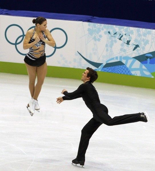 figure ice skating in air