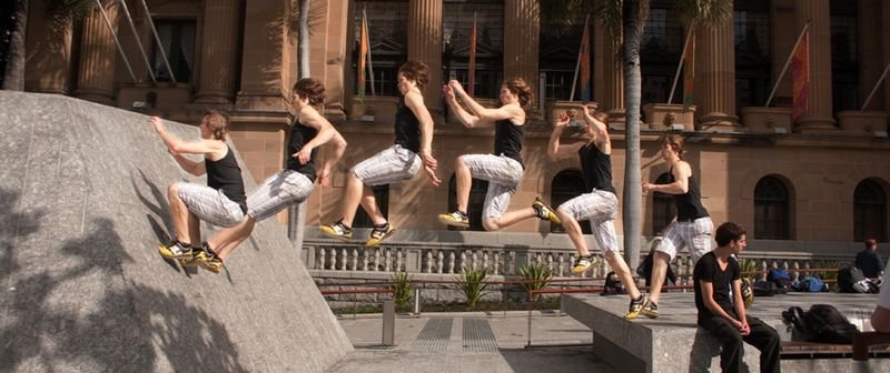 Parkour photography