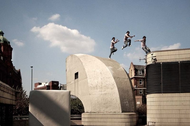 Parkour photography