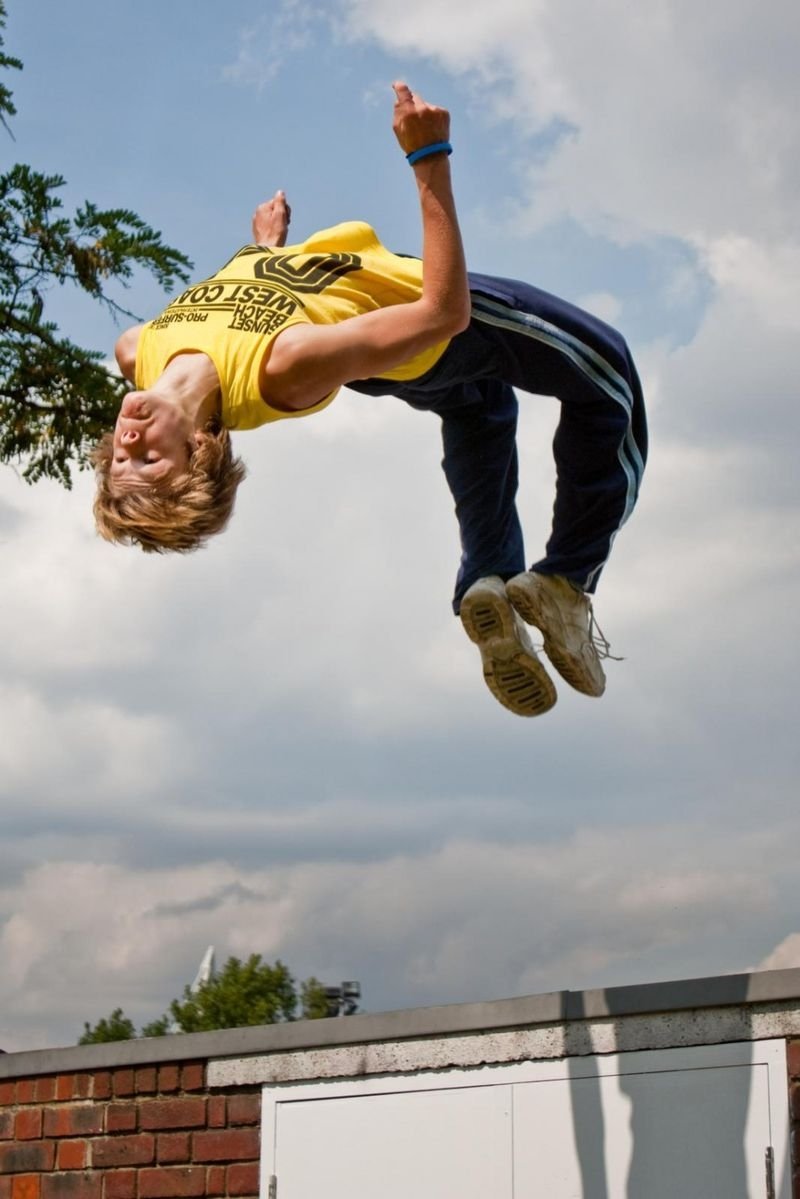 Parkour photography