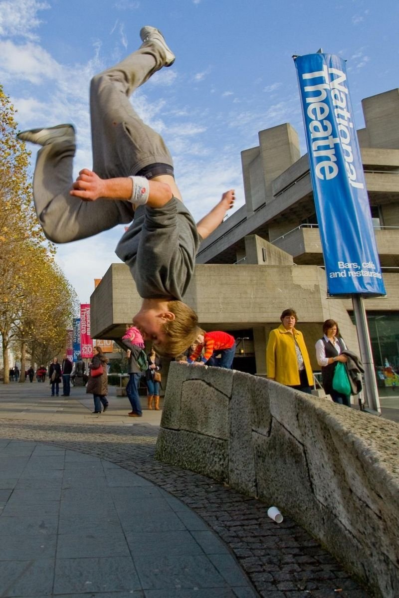 Parkour photography