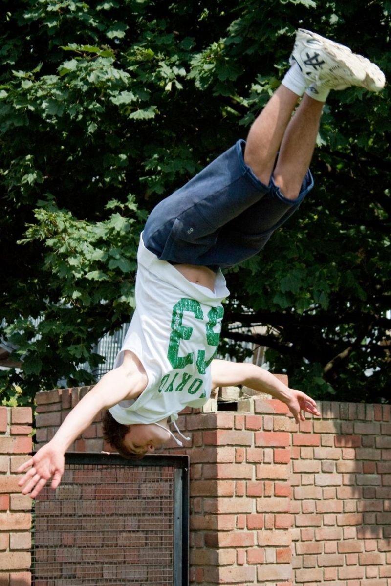 Parkour photography