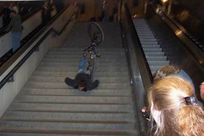 bicycle fall