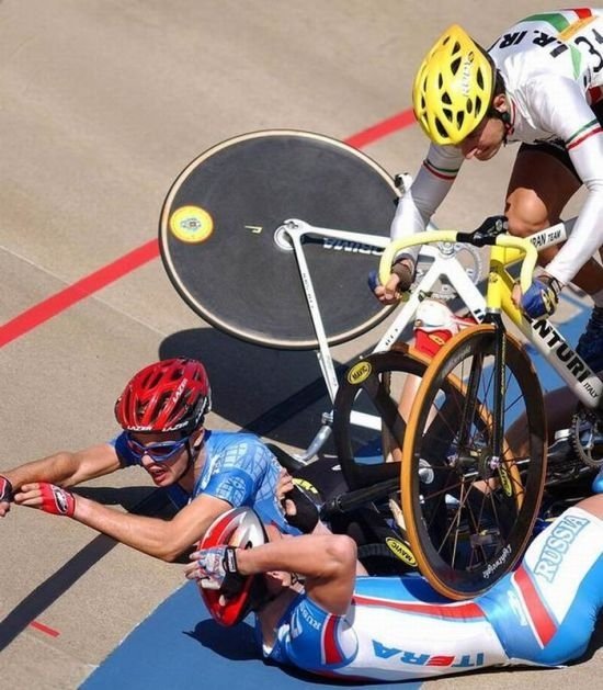 bicycle fall