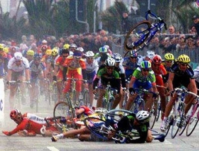 bicycle fall