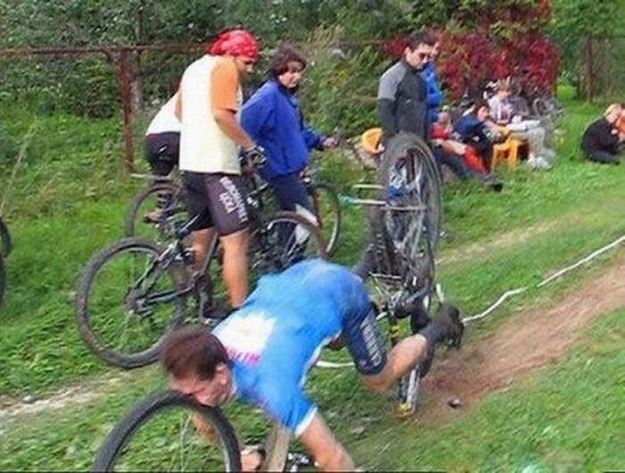 bicycle fall