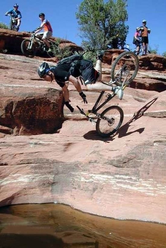 bicycle fall