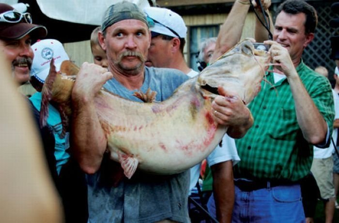 Okie noodling tournament, United States