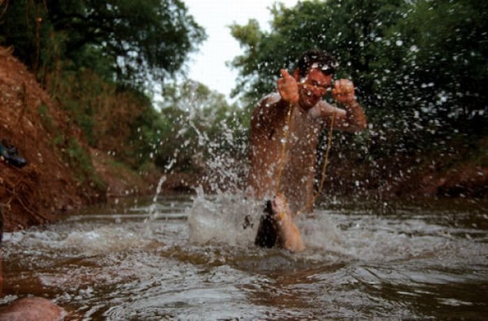 Okie noodling tournament, United States