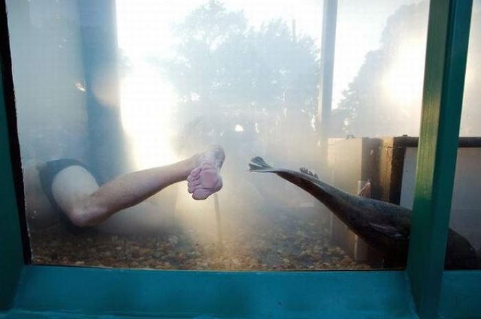 Okie noodling tournament, United States