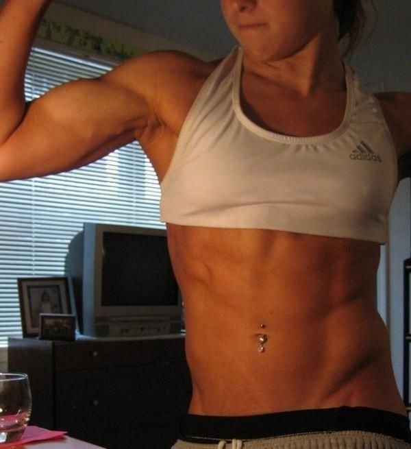 strong fitness bodybuilding girl