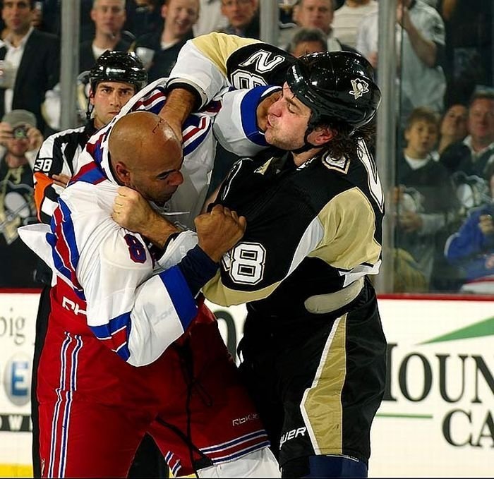 ice hockey fight