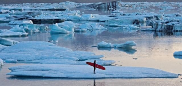 arctic surfing