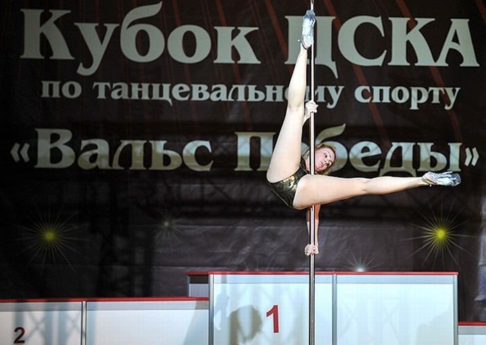 Girl from Pole Dance Championship, Moscow