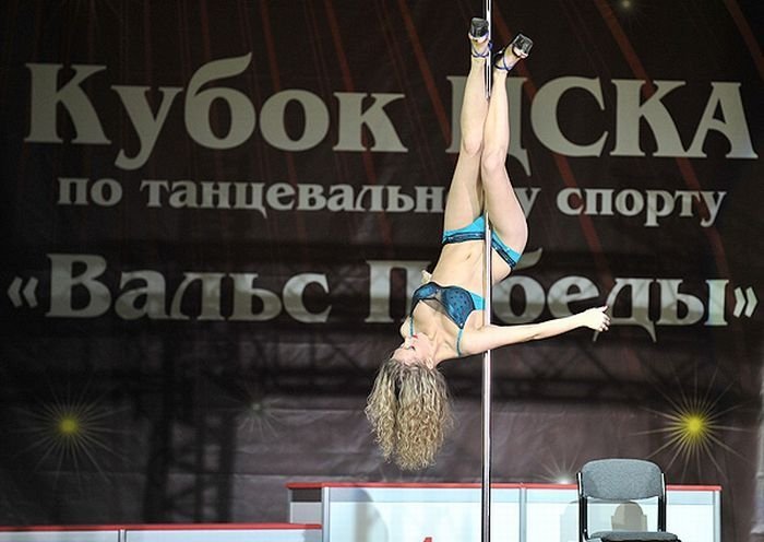 Girl from Pole Dance Championship, Moscow