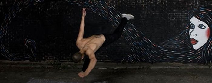 parkour moment