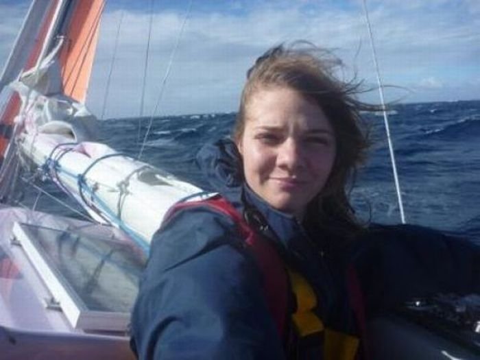 16-year-old Jessica Watson sailed around the world