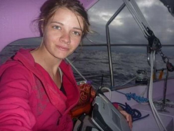 16-year-old Jessica Watson sailed around the world