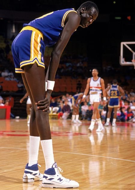 Manute Bol, the tallest NBA player