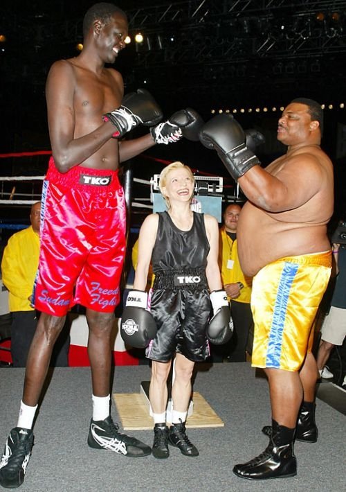 Manute Bol, the tallest NBA player