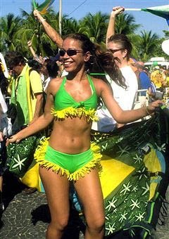 cute football fan girls