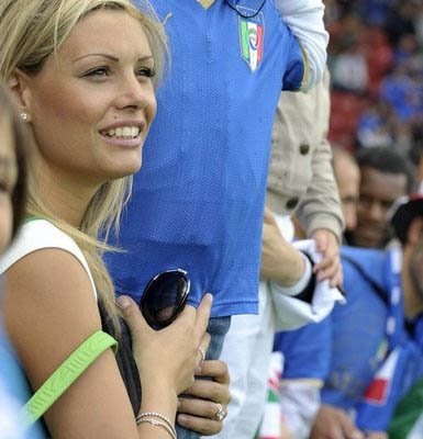 cute football fan girls