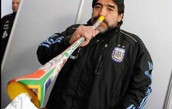 World Cup 2010 with Vuvuzela
